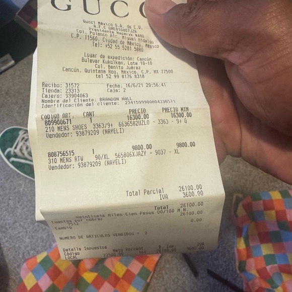 Gucci Green High-Top Sneakers - Picture 4 of 5